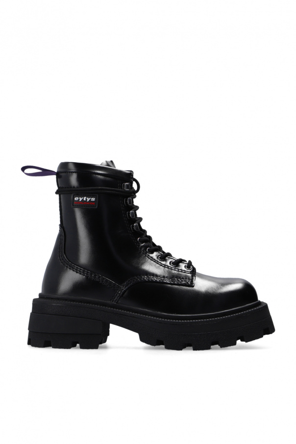 Black 'Michigan' leather ankle boots Eytys - ALYX 9SM WOMEN SHOES 